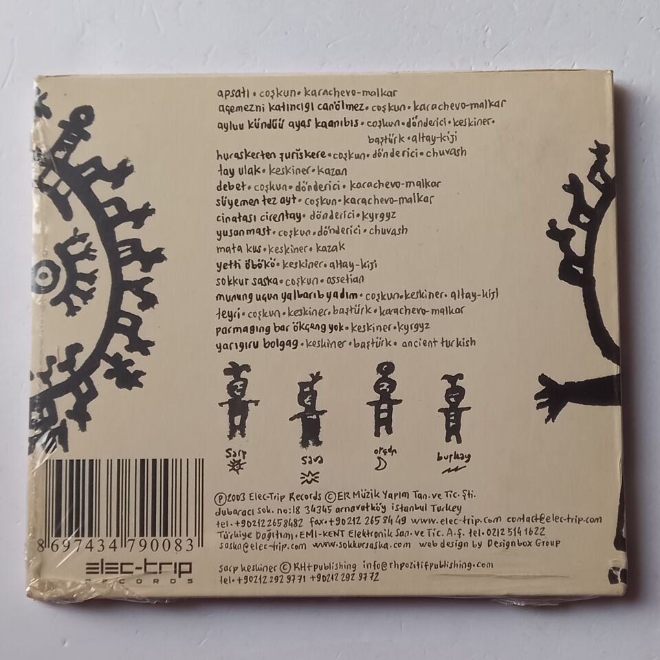 CACHA / SASKA – SOKKUR SASKA  (2003) - CD DIGIPAK AMBALAJINDA SIFIR