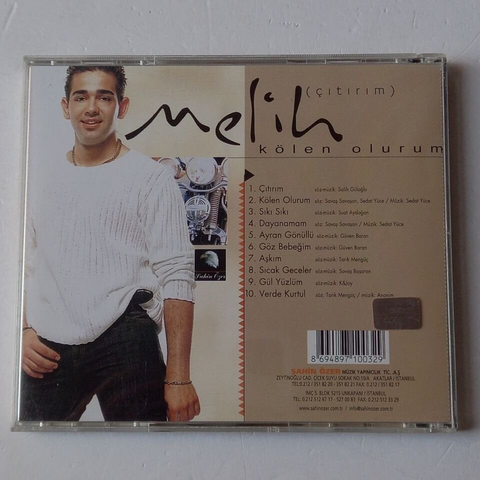 MELİH – ÇITIRIM / KÖLEN OLURUM (2002) - CD 2.EL