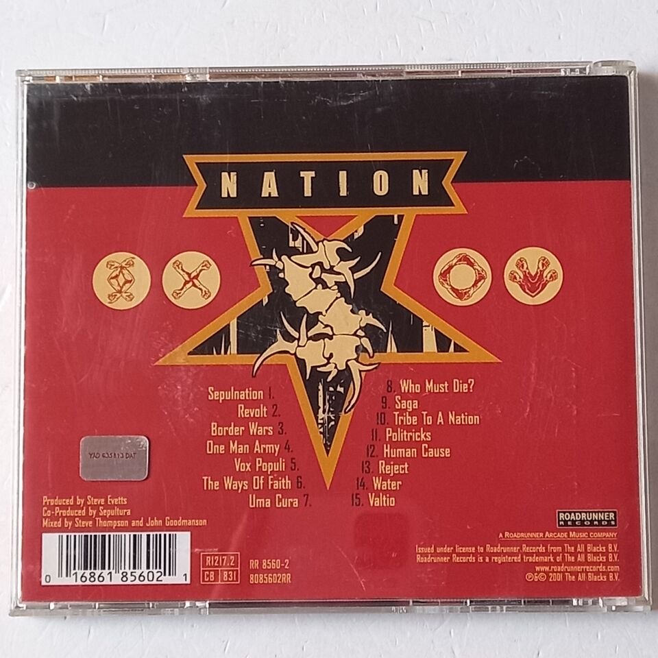 SEPULTURA – NATION (2001) - CD 2.EL