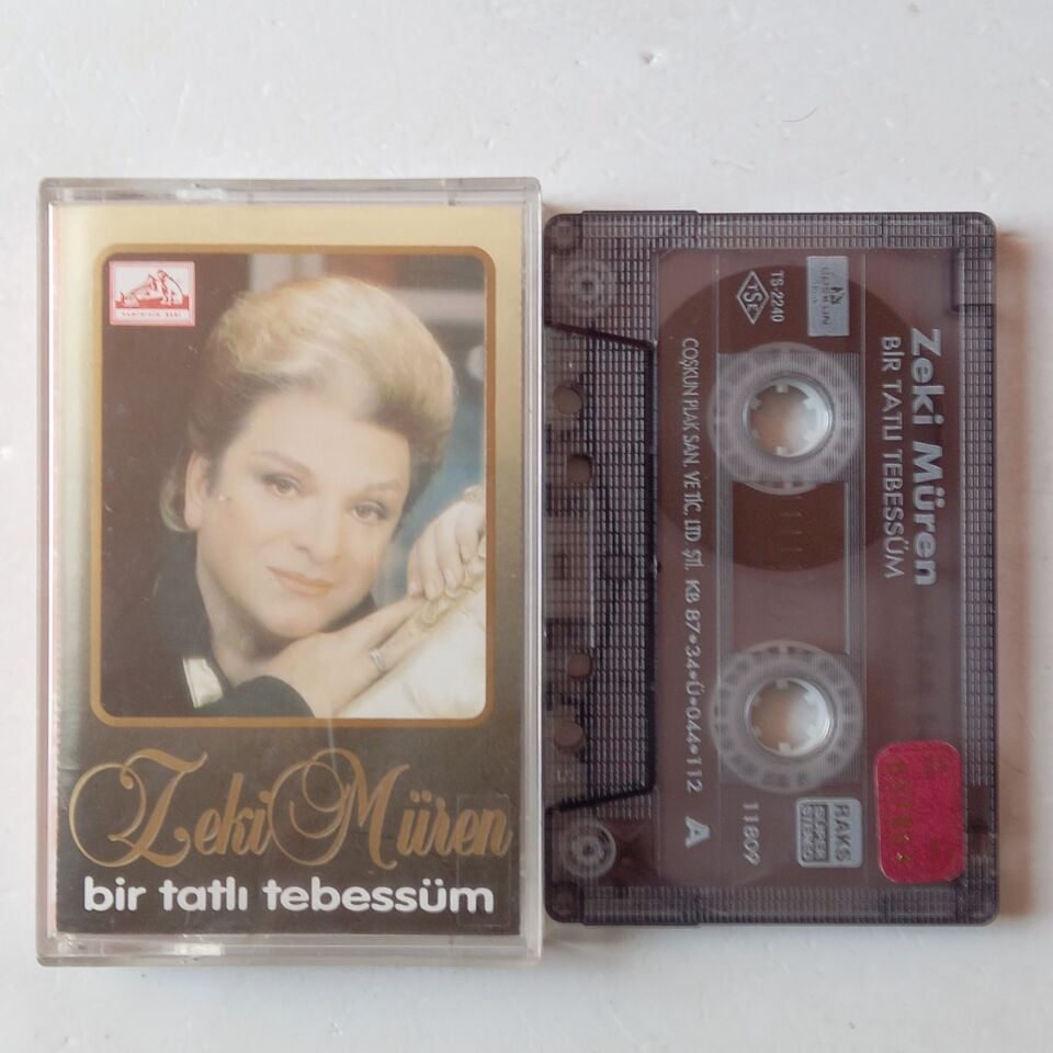 ZEKİ MÜREN - BİR TATLI TEBESSÜM (1987) - KASET 2.EL