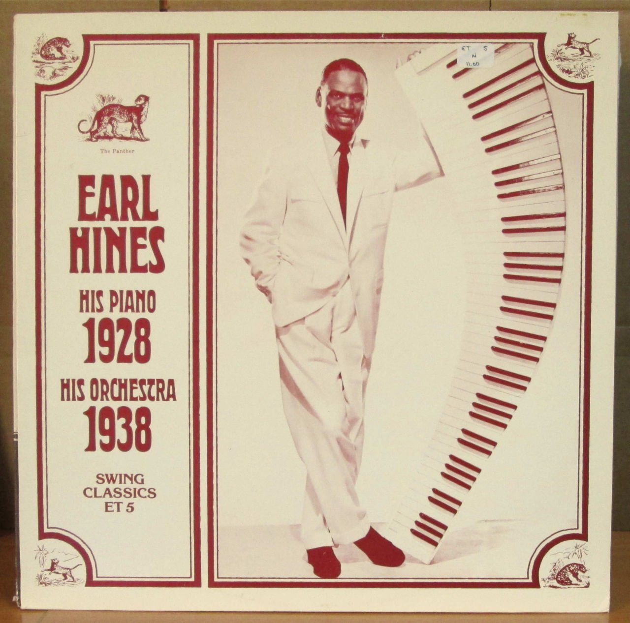 EARL HINES HIS PIANO HIS ORCHESTRA - LP 2.EL