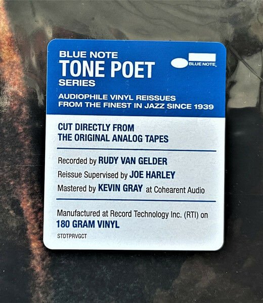 DONALD BYRD - SLOW DRAG (1968) - LP 180GR BLUE NOTE TONE POET SERIES 2023 SIFIR PLAK