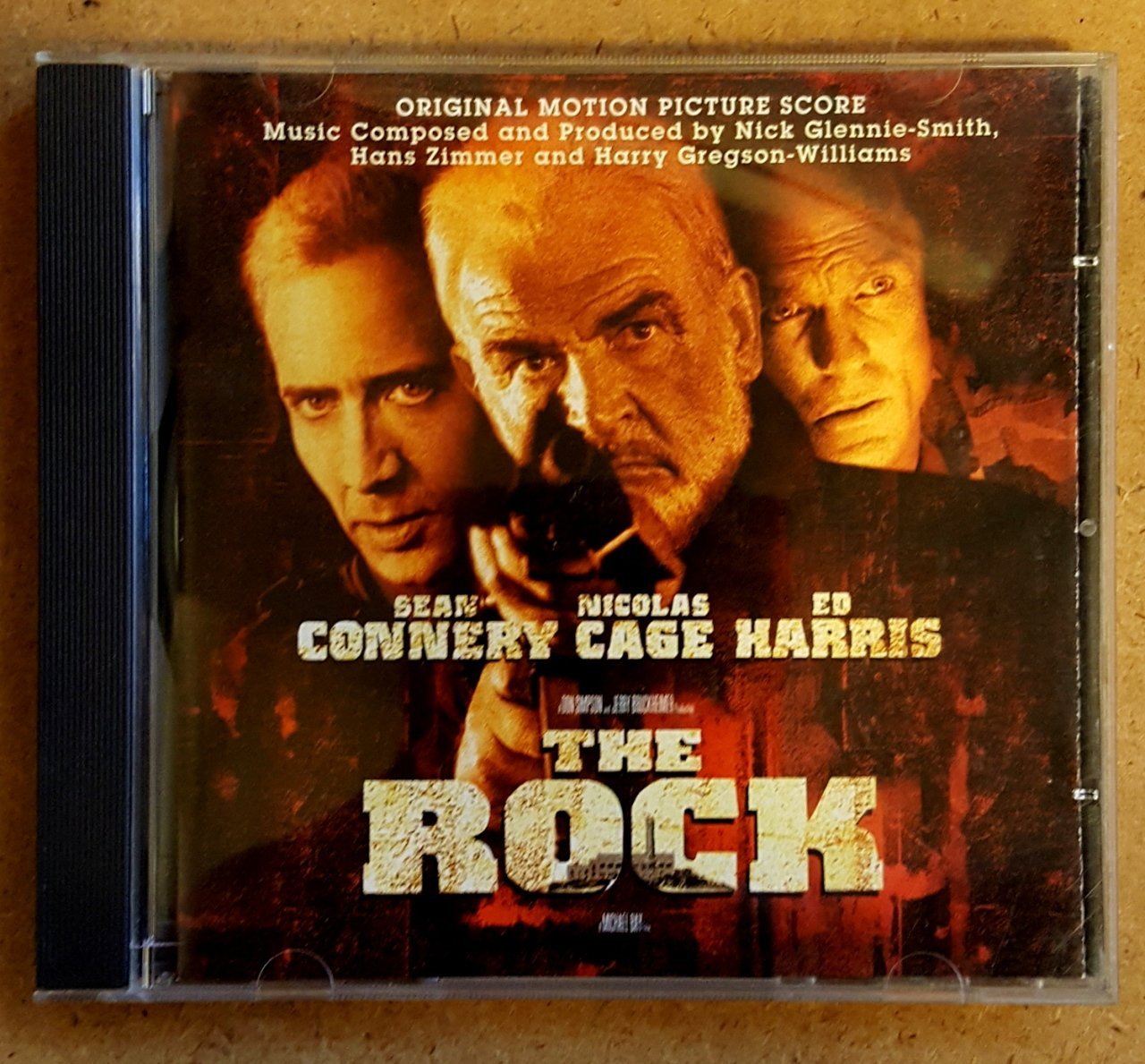 THE ROCK SOUNDTRACK (1996) CD HANS ZIMMER NICK GLENNIE-SMITH 2.EL