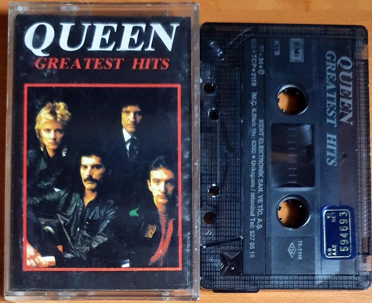 QUEEN - GREATEST HITS - KASET KENT 2.EL