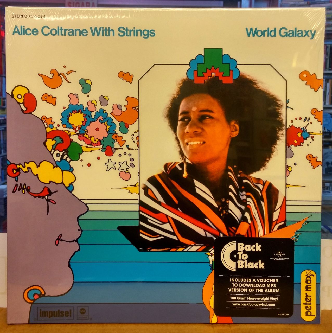ALICE COLTRANE - WORLD GALAXY 180 GRAM LP SIFIR