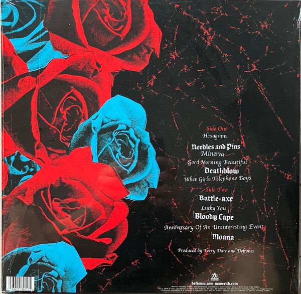 DEFTONES - DEFTONES (2003) - LP 2023 RED RUBY TRANSLUCENT COLOURED EDITION SIFIR PLAK