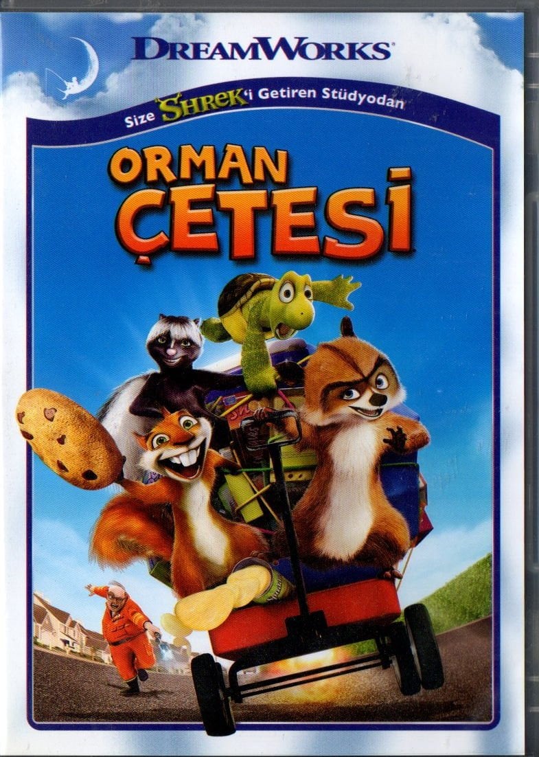 OVER THE HEDGE - ORMAN ÇETESİ - ANİMASYON - DVD 2.EL