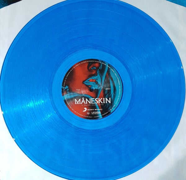 MANESKIN - IL BALLO DELLA VITA (2018) - LP 2021 TRANSPARENT BLUE COLOURED EDITION SIFIR PLAK