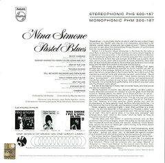 NINA SIMONE - PASTEL BLUES (1965) - LP 180GR 2016 VERVE RECORDS EDITION SIFIR PLAK