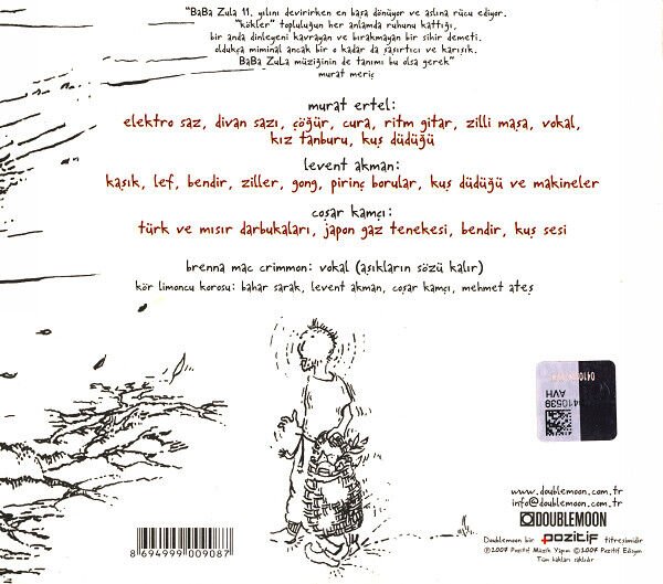 BABA ZULA – KÖKLER (2007) - CD DIGIPAK AMBALAJINDA SIFIR