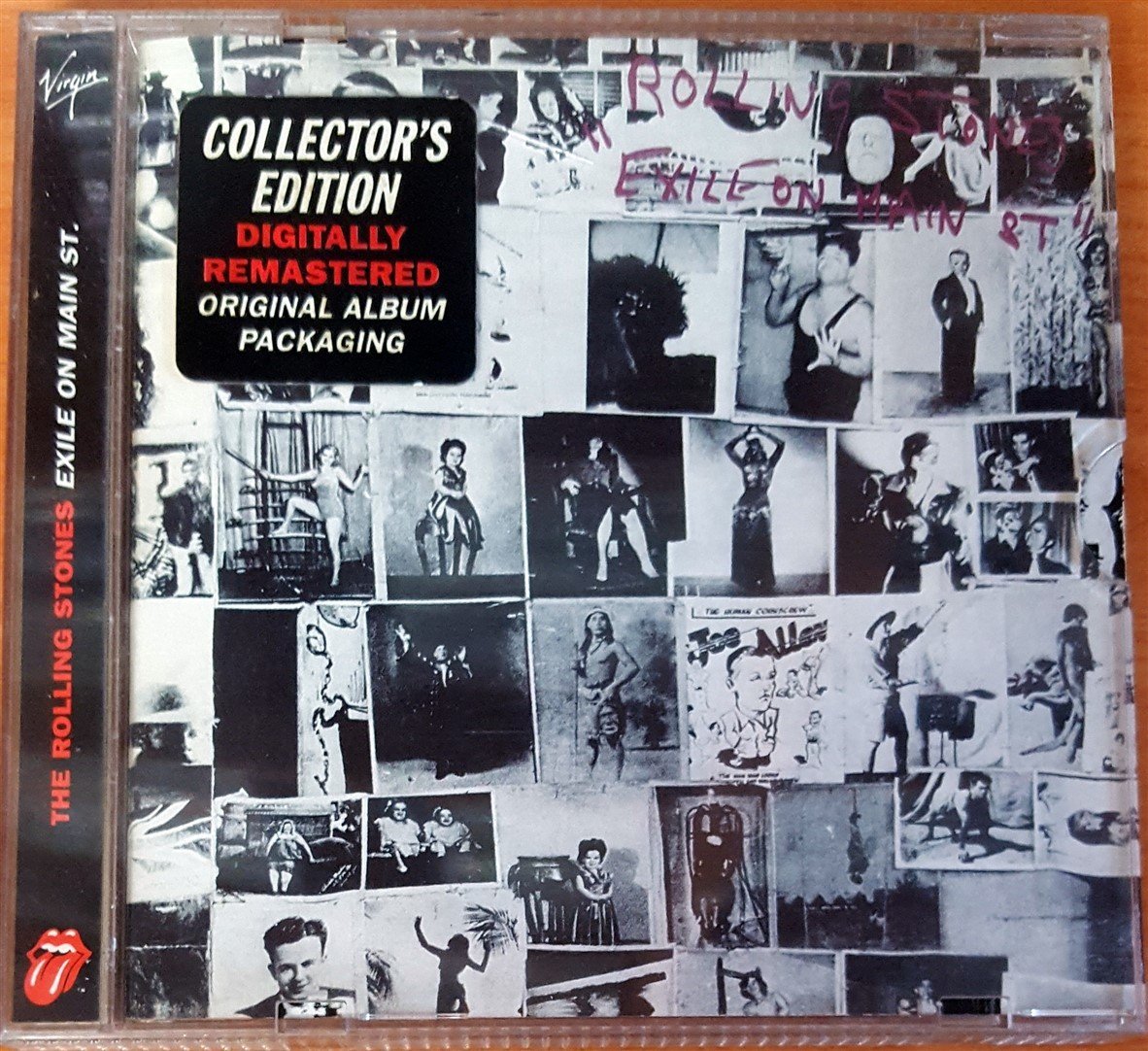 THE ROLLING STONES - EXILE ON MAIN ST. (1972) 1994 REMASTERED VINYL REPLICA REISSU / COLLECTOR'S EDITION CD 2.EL