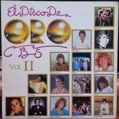 EL DISCO DE ORO CBS VOL. II (1982) - JULIO IGLESIAS, ROBERTO CARLOS, ABBA, VIKKI CARR, RAPHAEL...PLAK 2.EL