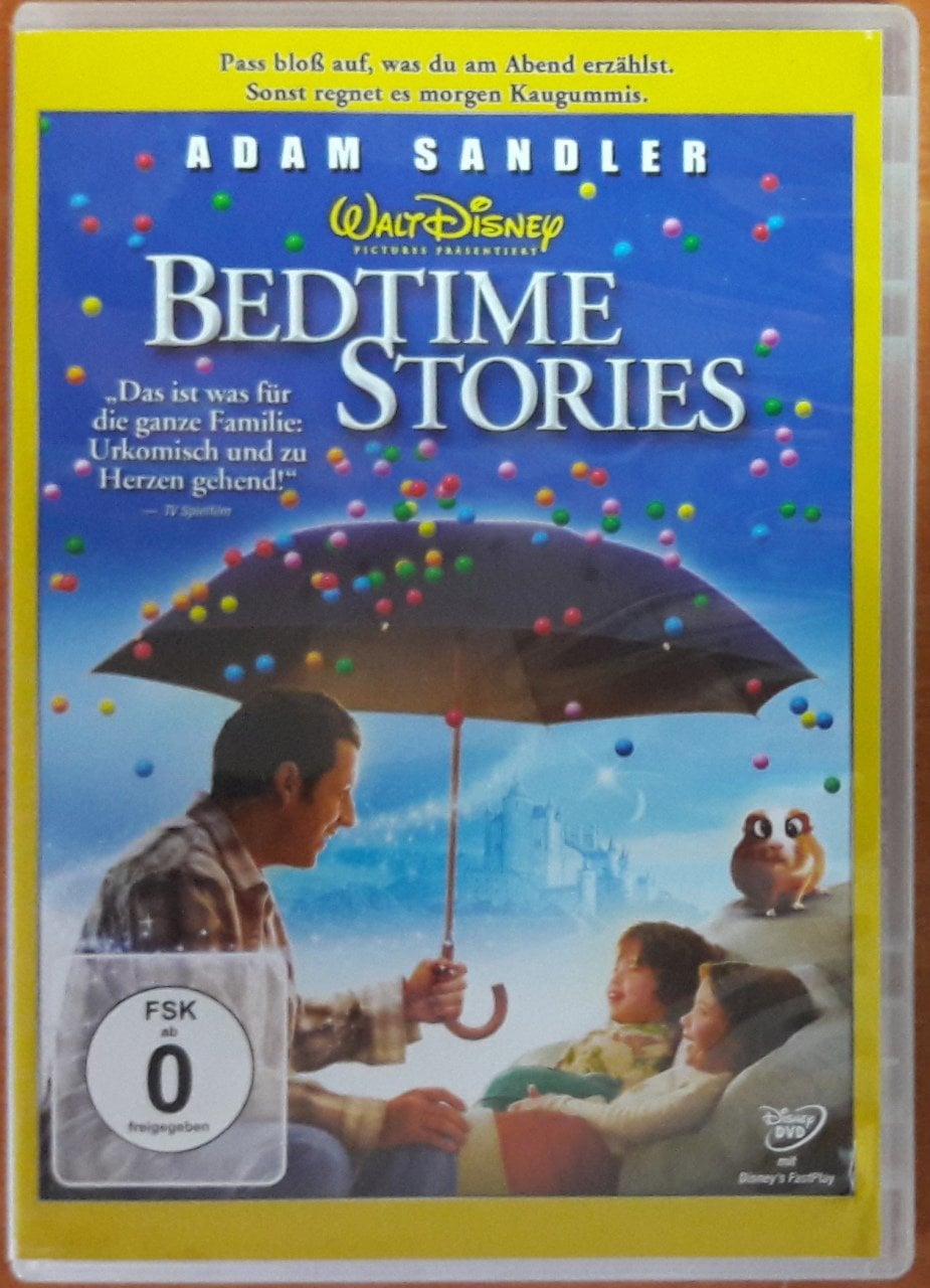 BEDTIME STORIES - ADAM SANDLER - WALT DISNEY - DVD 2.EL