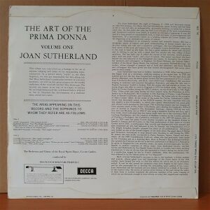 ART OF THE PRIMA DONNA VOL.1 & 2 / JOAN SUTHERLAND (1960) - 2LP 2.EL PLAK