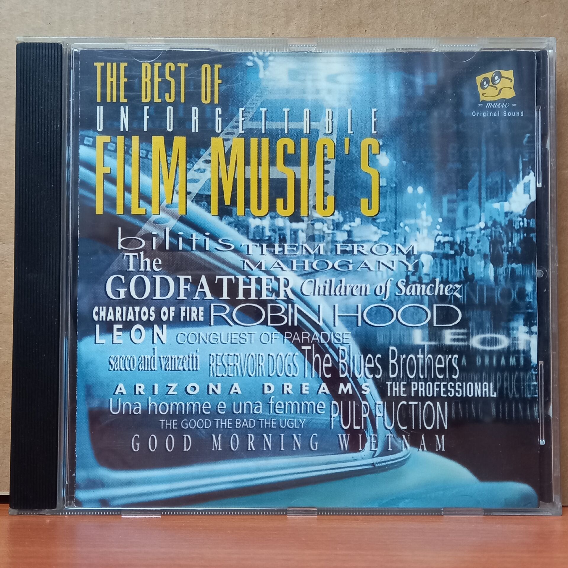 THE BEST OF UNFORGETTABLE FILM MUSIC'S / THE PROFFESIONAL, LEON, BILITIS, THE GODFATHER, ROBIIN HOOD, PULP FICTION - CD 2.EL