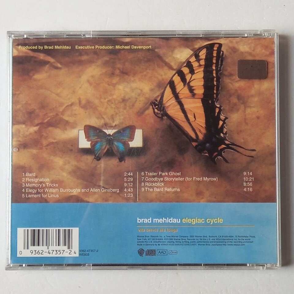 BRAD MEHLDAU – ELEGIAC CYCLE (1999) - CD 2.EL