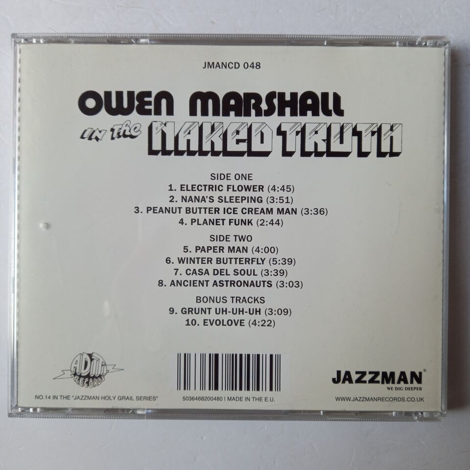 OWEN MARSHALL – THE NAKED TRUTH (1975) - CD 2.EL