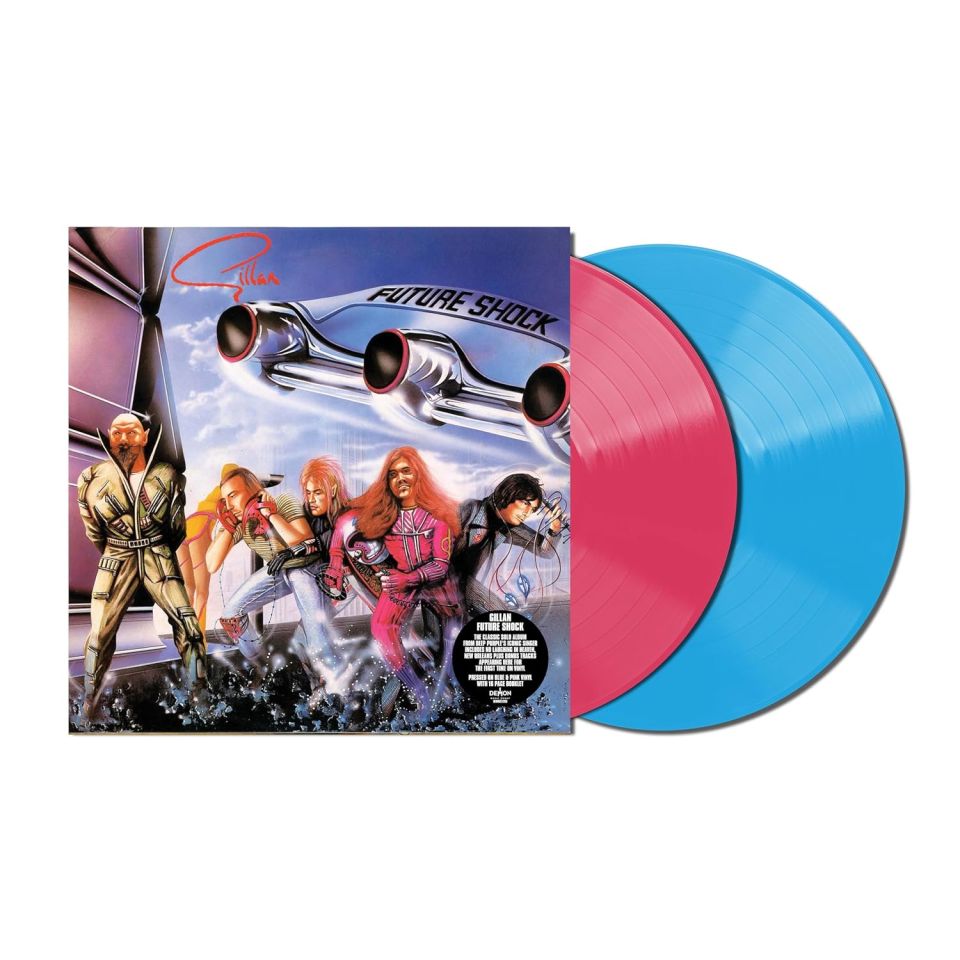 GILLAN - FUTURE SHOCK (1981) - 2LP 2025 COLOURED EDITION SIFIR PLAK