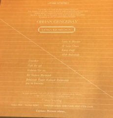 ORHAN GENCEBAY - LEYLA İLE MECNUN 1983 2.EL PLAK