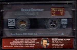 ORHAN GENCEBAY - NOSTALJİ-1 BİR TESELLİ VER (1986) HARİKA KASETÇİLİK KASET 2.EL