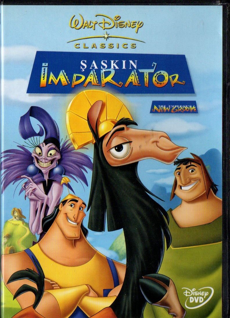 THE EMPEROR'S NEW GROOVE - ŞAŞKIN İMPARATOR -  WALT DISNEY ANİMASYON - DVD 2.EL