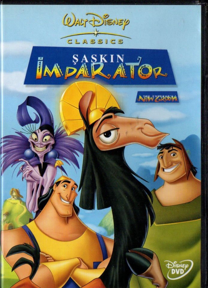THE EMPEROR'S NEW GROOVE - ŞAŞKIN İMPARATOR -  WALT DISNEY ANİMASYON - DVD 2.EL
