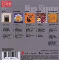 NINA SIMONE - NUFF SAID & TO LOVE SOMEBODY & BLACK GOLD & IT IS FINISHED & NINA SIMONE AND PIANO - 5 CD SIFIR