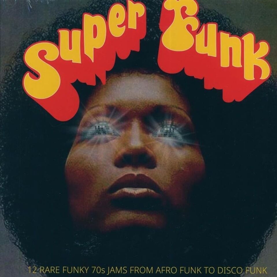 SUPER FUNK - 12 RARE FUNKY 70s JAM FROM AFRO FUNK TO DISCO FUNK / VARIOUS ARTISTS (2025) - LP COMPILATION SIFIR PLAK