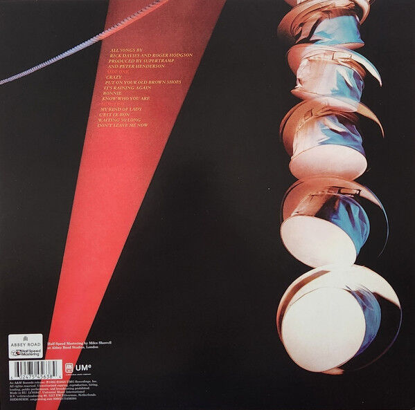 SUPERTRAMP - FAMOUS LAST WORDS (1982) - LP 180GR 2026 HALF SPEED MASTERING EDITION SIFIR PLAK