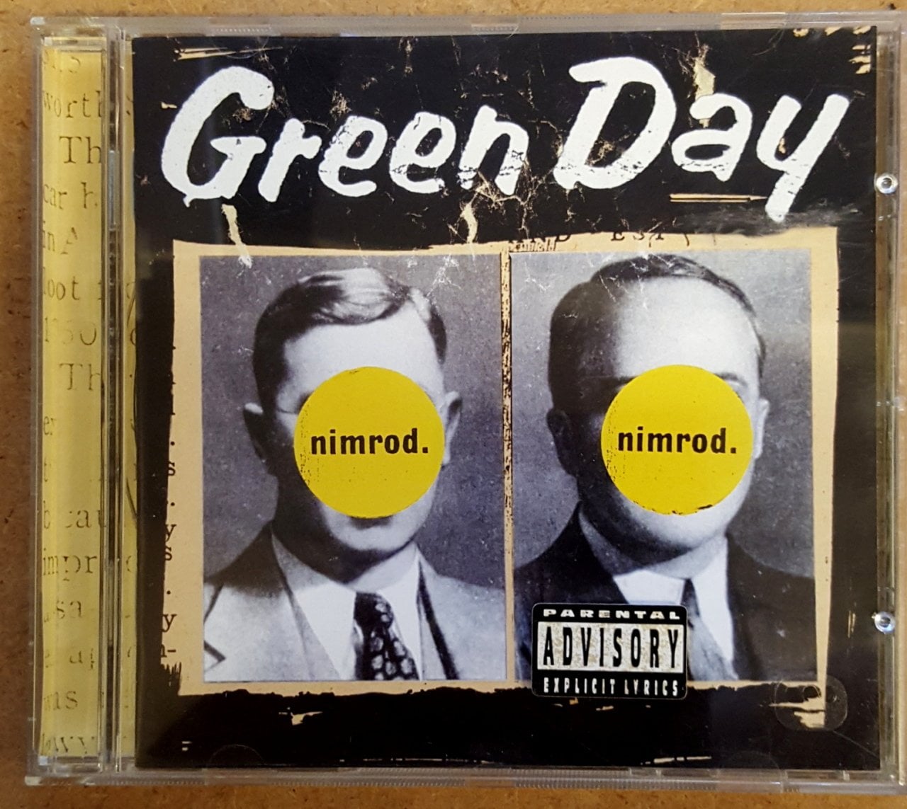 GREEN DAY NIMROD (1997) CD 2.EL
