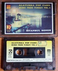 ALATURKA POP FASIL / MUSIC FROM TURKEY VOL.6 / İSTANBUL SONGS (1989) KALİTE KASET 2.EL