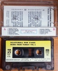 ALATURKA POP FASIL / MUSIC FROM TURKEY VOL.6 / İSTANBUL SONGS (1989) KALİTE KASET 2.EL