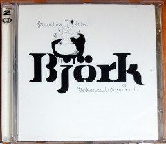 BJÖRK - GREATEST HITS + ENHANCED PROMO CD (2002) PROMO 2CD 2.EL