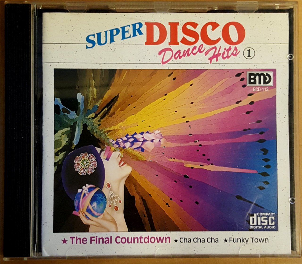 SUPER DISCO DANCE HITS VOL1 - KARIŞIK 80'LER DİSCO POP SİNGAPUR BASKI 2.EL - CD 2.EL