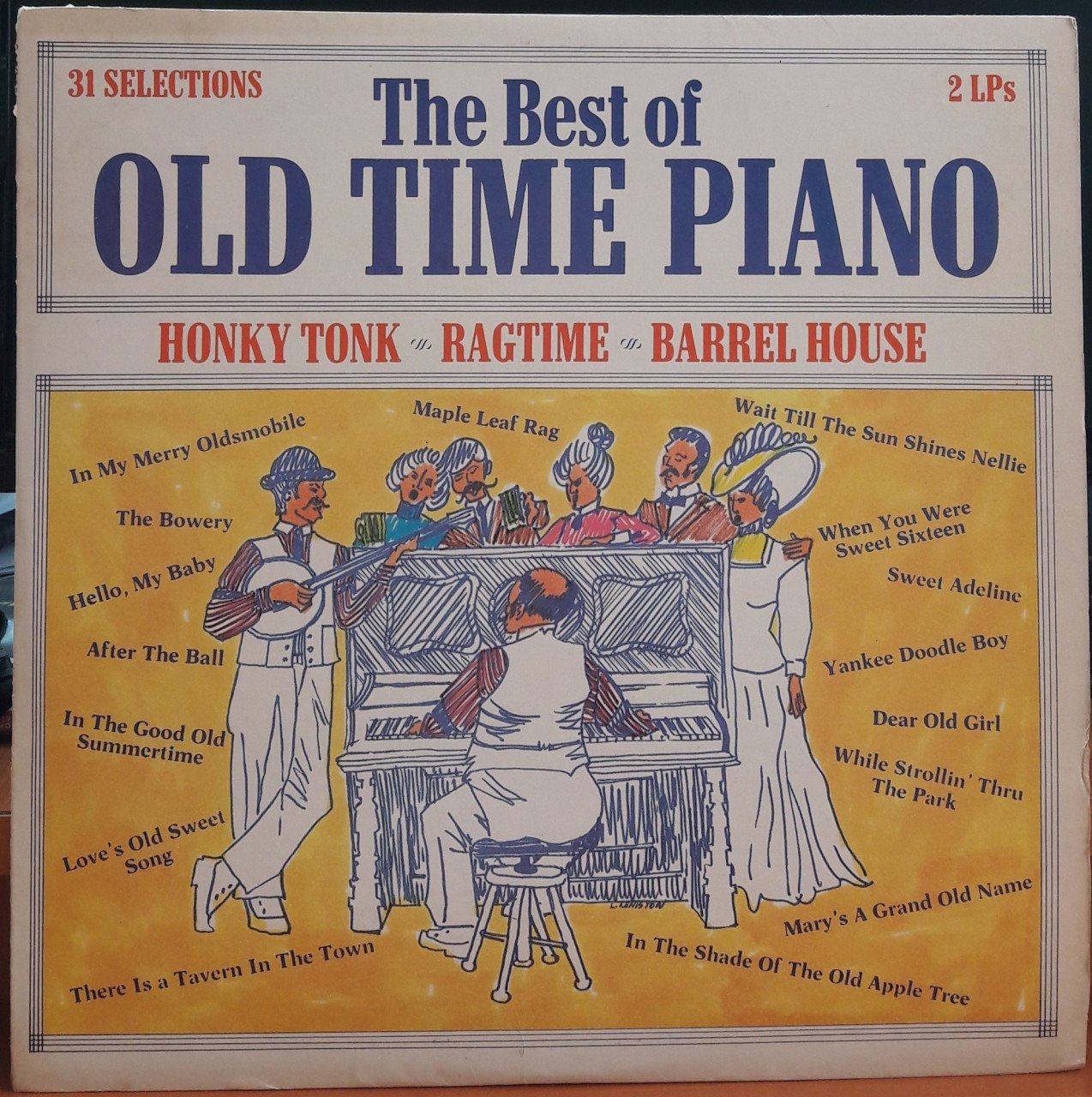 THE BEST OF OLD TIME PIANO - 2PLAK 2.EL