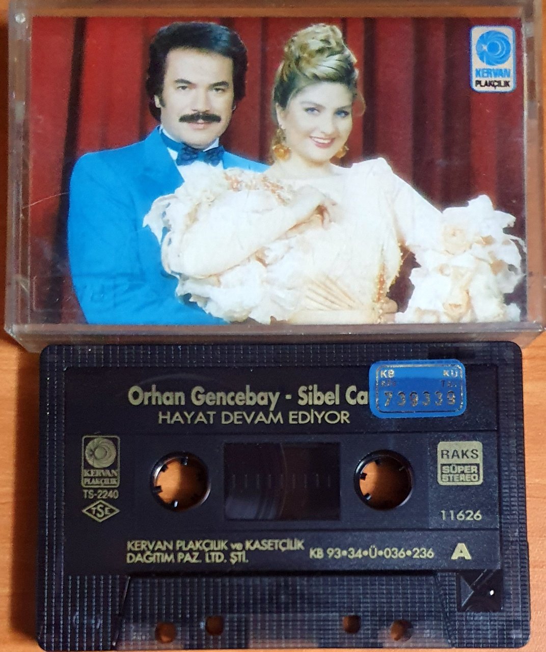 ORHAN GENCEBAY / SİBEL CAN - HAYAT DEVAM EDİYOR (1993) - KASET 2.EL