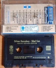 ORHAN GENCEBAY / SİBEL CAN - HAYAT DEVAM EDİYOR (1993) - KASET 2.EL