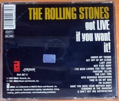 THE ROLLING STONES - GOT LIVE IF YOU WANT IT! (1966) - CD 1987 ABKCO REMASTERED REISSUE 2.EL