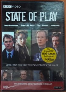 STATE OF PLAY - JAMES McAVOY - BILL NIGHY - BBC - DVD SIFIR TR ALTYAZI YOKTUR