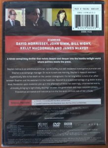 STATE OF PLAY - JAMES McAVOY - BILL NIGHY - BBC - DVD SIFIR TR ALTYAZI YOKTUR