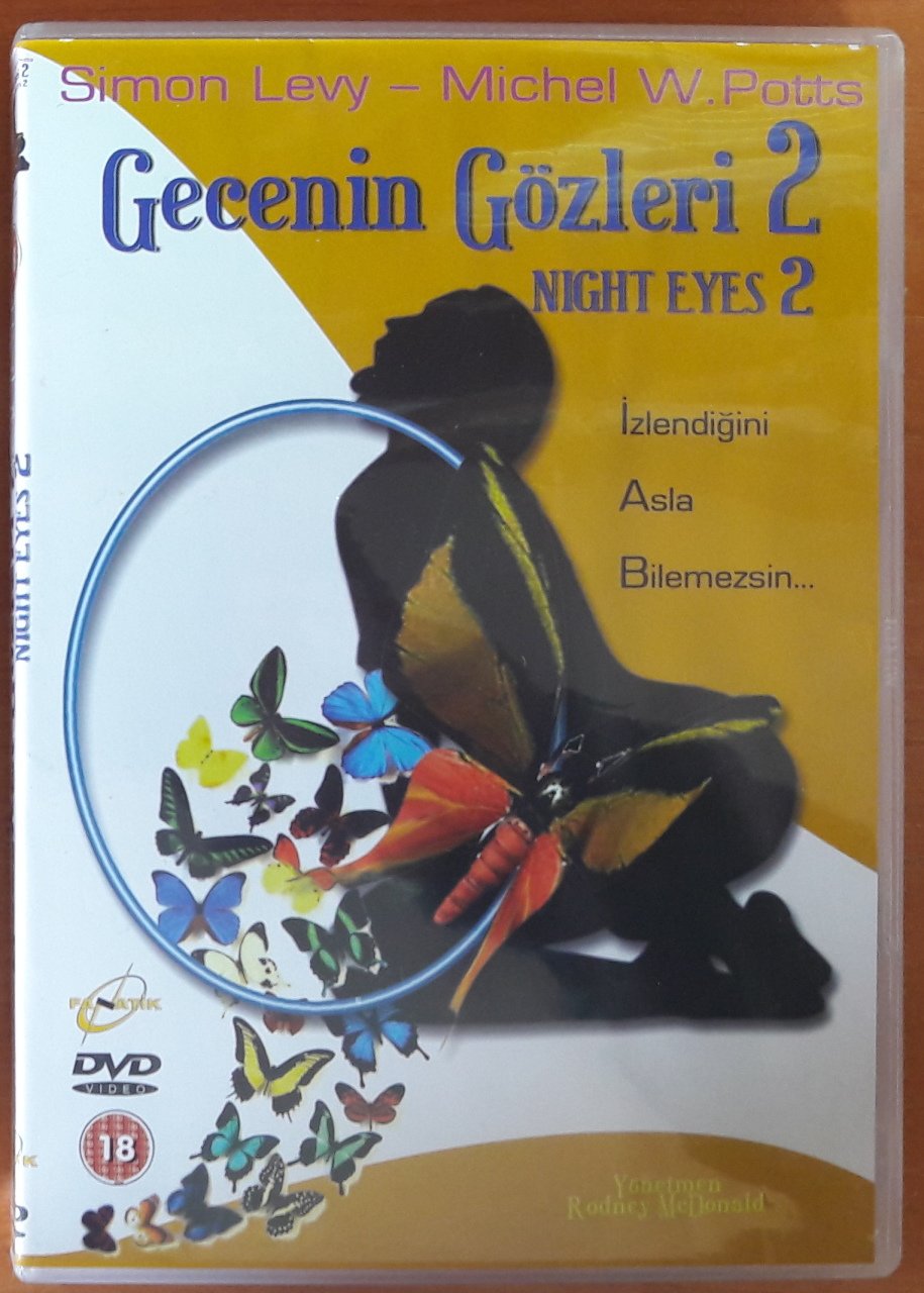 GECENİN GÖZLERİ 2 - NIGHT EYES 2 - SIMON LEVY - DVD 2.EL