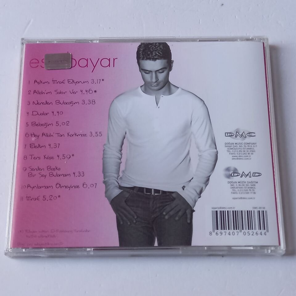 ESER BAYAR – AŞKIMI İTİRAF EDİYORUM (2004) - CD 2.EL