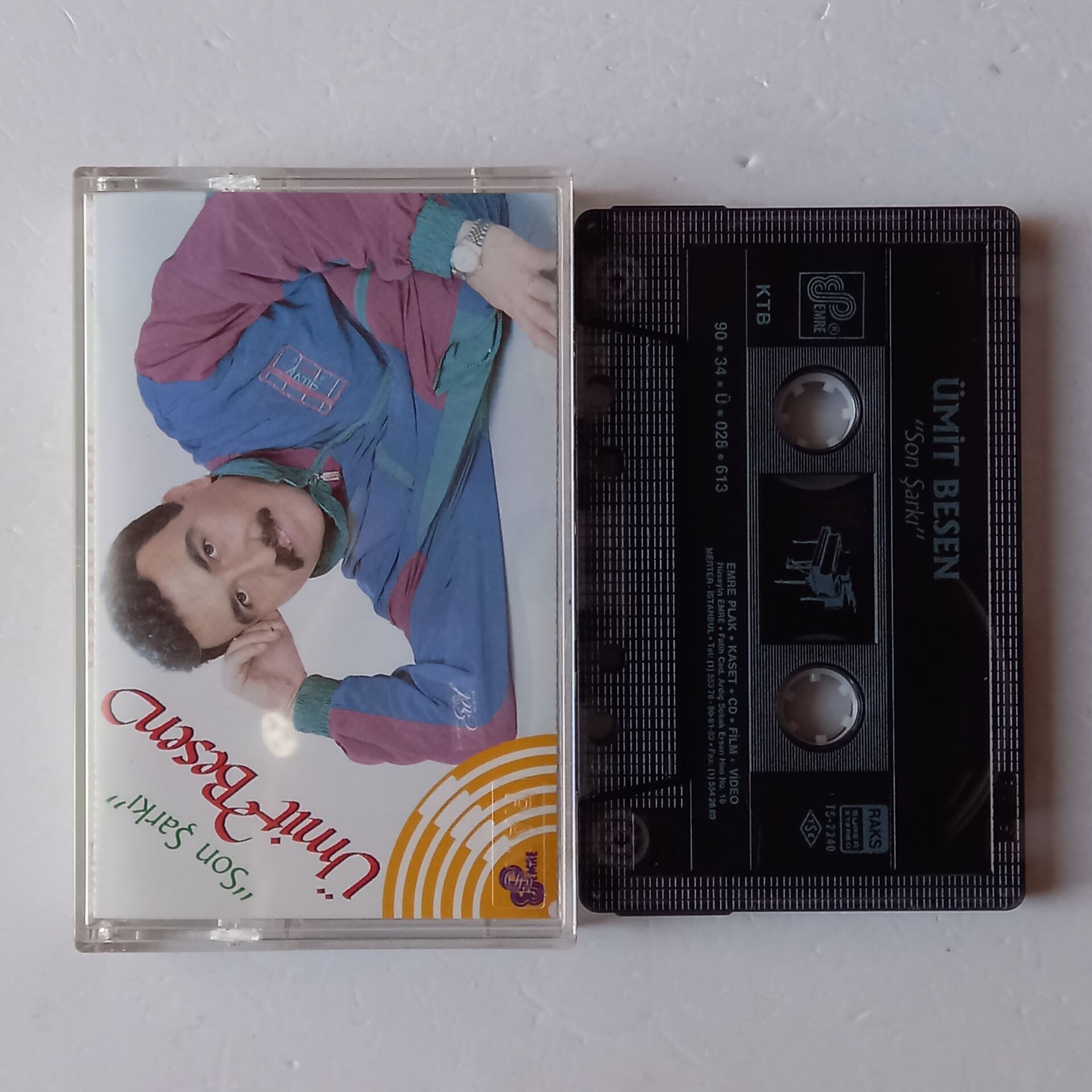 ÜMİT BESEN - SON ŞARKI (1990) - KASET 2.EL