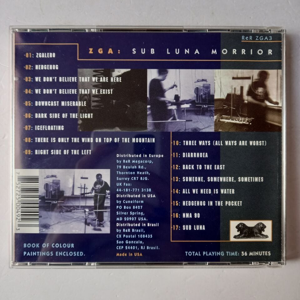 ZGA – SUB LUNA MORRIOR (1996) - CD 2.EL