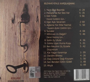 ERKAN OĞUR & İSMAİL HAKKI DEMİRCİOĞLU - BİLİNMEYENLE KARŞILAŞMAK (2017) KALAN MÜZİK CD AMBALAJINDA SIFIR