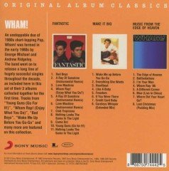 WHAM! - FANTASTIC & MAKE IT BIG & MUSIC FROM THE EDGE OF HEAVEN - 3 CD SIFIR