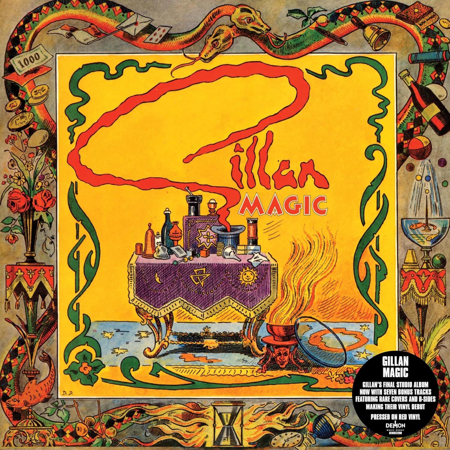 GILLAN - MAGIC (1982) - 2LP 2025 COLOURED EDITION SIFIR PLAK