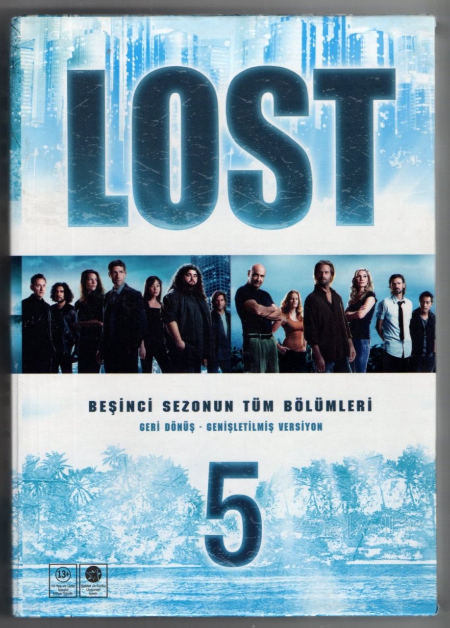 LOST 5 - BEŞİNCİ SEZONUN TÜM BÖLÜMLERİ - 5DVD 2.EL