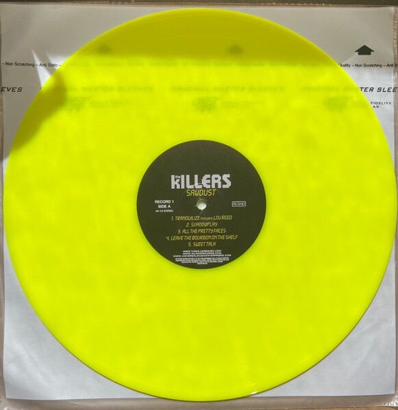 THE KILLERS - SAWDUST (2007) - 2xLP 2025 NEON YELLOW COLOURED EDITION SIFIR PLAK