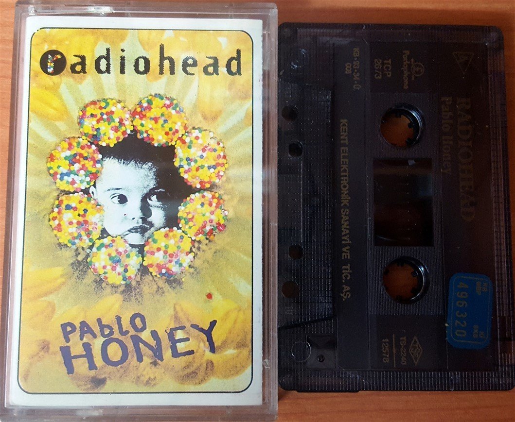 RADIOHEAD - PABLO HONEY (1993) KENT CASSETTE MADE IN TURKEY ''USED''